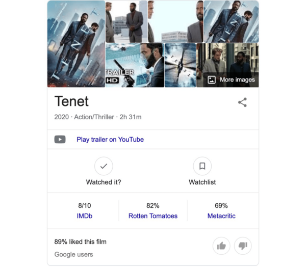 Illustration of Movies