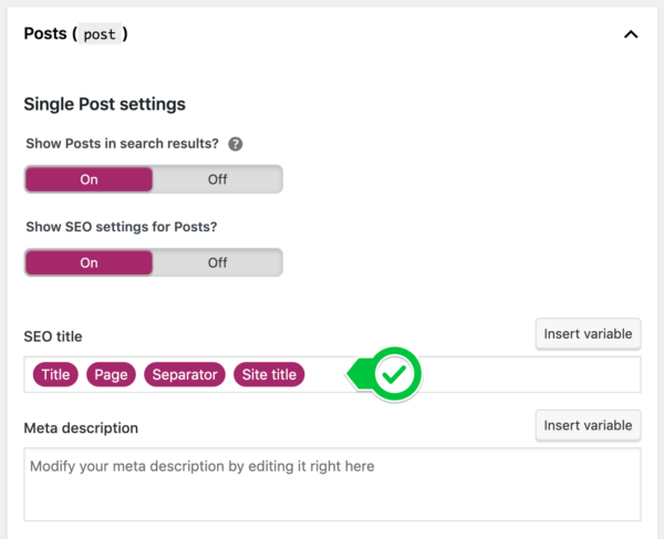 Beginner's guide to Yoast SEO: SEO titles in search appearance tab